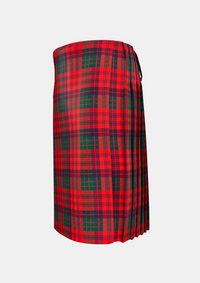 Traditional_Ross_Clan_tartan_left_image_with_pleated_design_and_adjustable_buckles_for_men