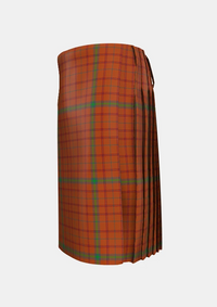 Traditional_Ross_David_Tartan_6103_kilt_left_image_with_pleated_design_and_adjustable_buckles_for_men