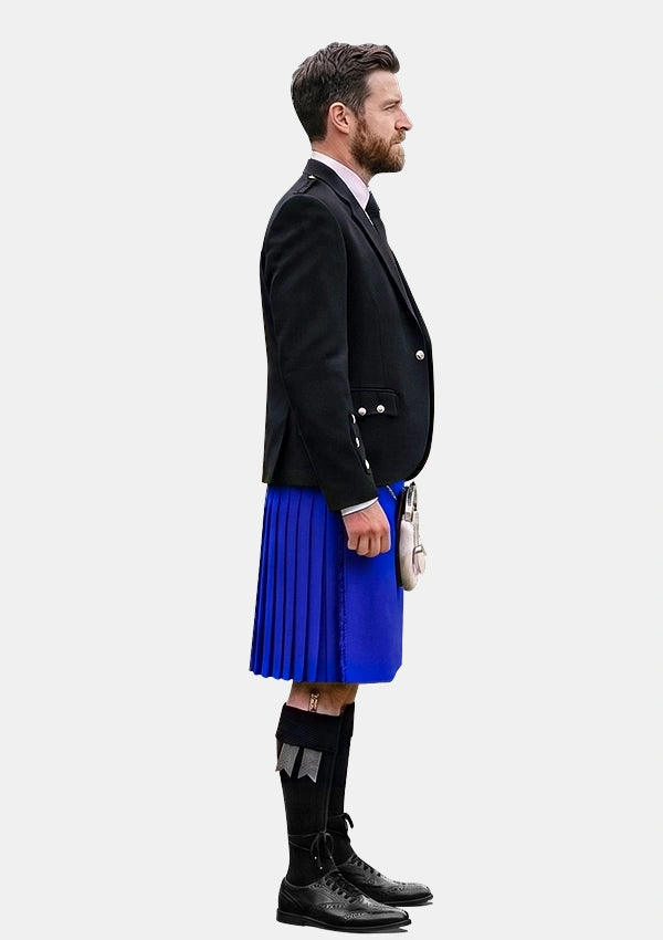 Traditional_Royal_Blue_Tartan_Kilt_and_Argyle_Jacket_Kilt_Outfits_right_image