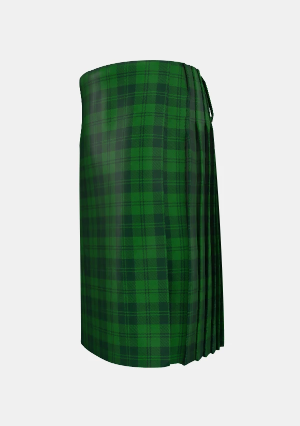 Traditional_Royal_Scots_Fusiliers_Tartan_kilt_5394_left_image_with_pleated_design_and_adjustable_buckles_for_men