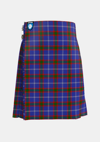 Traditional_Russian_Scottish_Tartan_kilt_front_image_with_pleated_design_and_adjustable_buckles_for_men