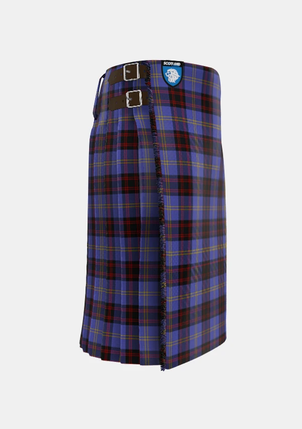 Traditional_Rutherford_tartan_right_image_with_pleated_design_and_adjustable_buckles_for_men