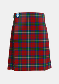 Traditional_Ruthven_Tartan_kilt_1521_front_image_with_pleated_design_and_adjustable_buckles_for_men