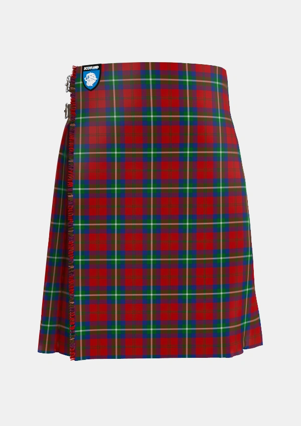 Traditional_Ruthven_VS_Tartan_1521_kilt_front_image_with_pleated_design_and_adjustable_buckles_for_men
