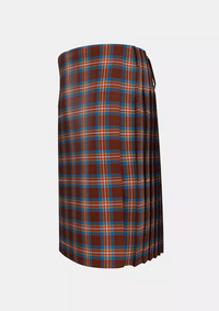 Traditional_Ryan_Fehder_Tartan_10483_kilt_left_image_with_pleated_design_and_adjustable_buckles_for_men