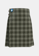Traditional_Saunders_Tartan_kilt_front_image_with_pleated_design_and_adjustable_buckles_for_men