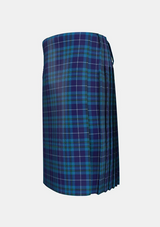 Traditional_Schiehallion_Tartan_kilt_left_image_with_pleated_design_and_adjustable_buckles_for_men