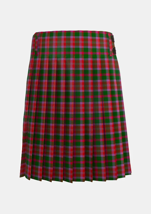 Traditional_Scobie_Tartan_kilt_back_image_with_pleated_design_and_adjustable_buckles_for_men