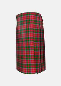 Traditional_Scobie_Tartan_kilt_left_image_with_pleated_design_and_adjustable_buckles_for_men