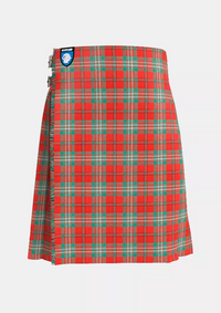 Traditional_Scott_Ancient_Tartan_kilt_front_image_with_pleated_design_and_adjustable_buckles_for_men