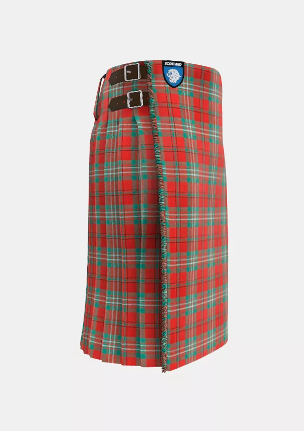 Traditional_Scott_Ancient_Tartan_kilt_right_image_with_pleated_design_and_adjustable_buckles_for_men