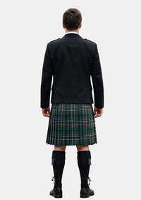 Traditional_Scott_Green_Modern_Tartan_Kilt_and_Argyle_Jacket_Kilt_Outfits_back_image