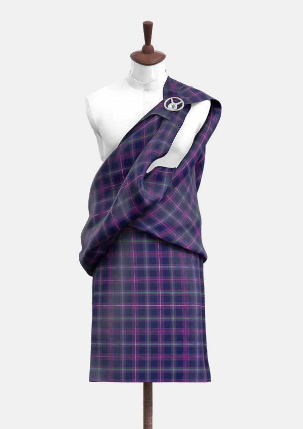 Traditional_Scottish_Heather_tartan_3909_Great_Kilt_front_image