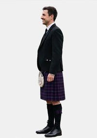 Traditional_Scottish_Heather_tartan_3909_Kilt_and_Argyle_Jacket_Kilt_Outfits_left_image