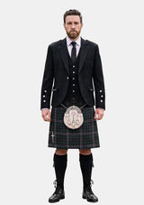 Traditional_Scottish_National_Tartan_Kilt_and_Argyle_Jacket_Kilt_Outfits_front_image