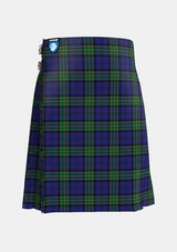 Traditional_Scottish_Rugby_Union_Tartan_kilt_2101_front_image_with_pleated_design_and_adjustable_buckles_for_men