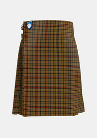 Traditional_Seaforth_Estate_Check_Tartan_kilt_5344_front_image_with_pleated_design_and_adjustable_buckles_for_men
