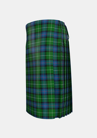 Traditional_Semple_Tartan_kilt_2292_left_image_with_pleated_design_and_adjustable_buckles_for_men