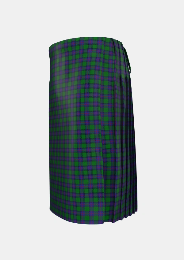 Traditional_Shaw_2_Tartan_768_kilt_left_image_with_pleated_design_and_adjustable_buckles_for_men