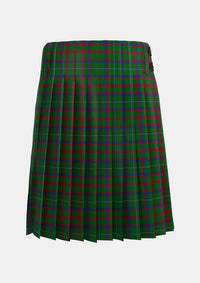 Traditional_Shaw_of_Tordarroch_Green_Hunting_Tartan_318_kilt_back_image_with_pleated_design_and_adjustable_buckles_for_men
