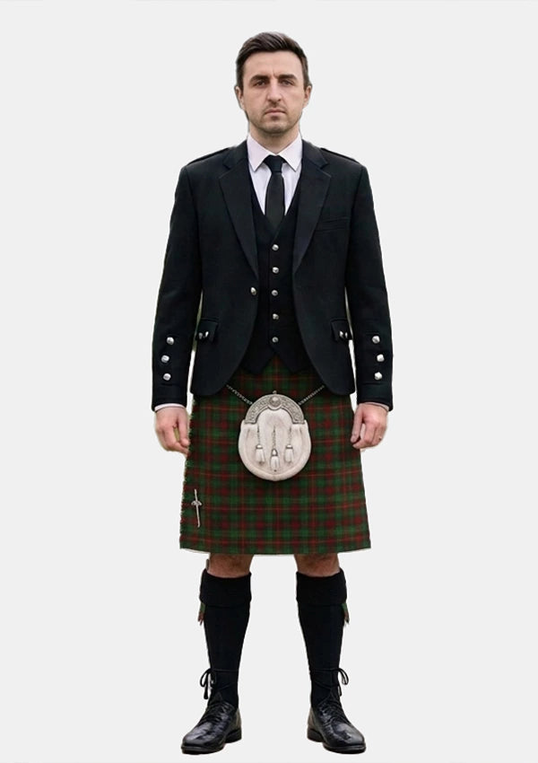 Traditional_Shearer_Tartan_3202_Kilt_and_Argyle_Jacket_Kilt_Outfits_front_image