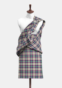 Traditional_Shiel_Purple_Tartan_7583_Great_Kilt_front_image