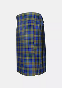 Traditional_Simpson_B_and_Family_Tartan_14298_kilt_left_image_with_pleated_design_and_adjustable_buckles_for_men