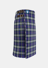 Traditional_Sinclair_Dress_Dance_Tartan_2434_kilt_right_image_with_pleated_design_and_adjustable_buckles_for_men