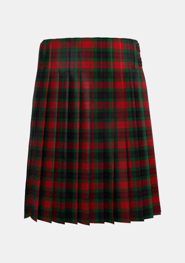 Traditional_Skene_of_Cromar_Tartan_535_kilt_back_image_with_pleated_design_and_adjustable_buckles_for_men