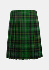 Traditional_Smeaton_Hunting_Tartan_3214_kilt_back_image_with_pleated_design_and_adjustable_buckles_for_men