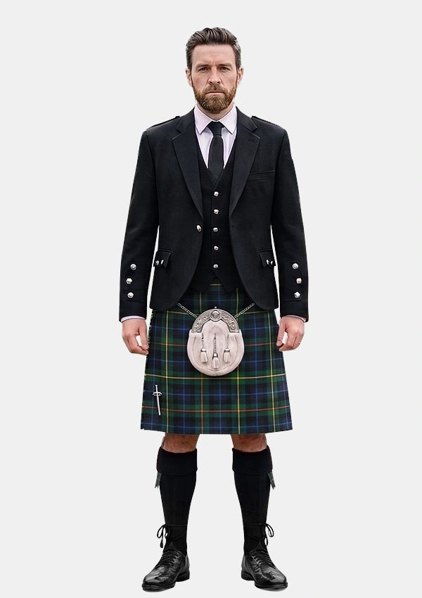 Traditional_Smith_Modern_Tartan_Kilt_and_Argyle_Jacket_Kilt_Outfits_front_image