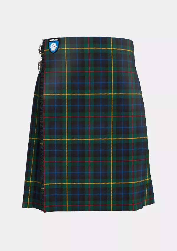 Traditional_Smith_Modern_Tartan_kilt_front_image_with_pleated_design_and_adjustable_buckles_for_men