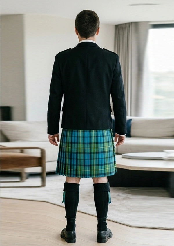 Traditional_Smith_tartan_Kilt_and_Argyle_Jacket_Kilt_Outfit_back_image