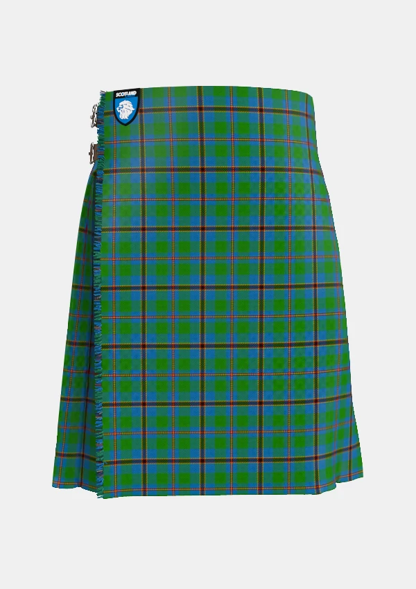 Traditional_Snodgrass_Tartan_kilt_front_image_with_pleated_design_and_adjustable_buckles_for_men