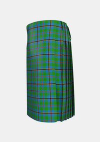 Traditional_Snodgrass_Tartan_kilt_left_image_with_pleated_design_and_adjustable_buckles_for_men