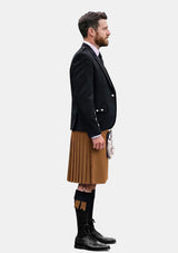 Traditional_Solid_Light_Brown_Kilt_and_Argyle_Jacket_Kilt_Outfits_right_image