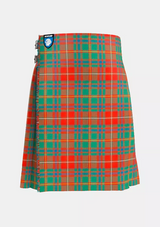 Traditional_Somerville_Ancient_Tartan_kilt_front_image_with_pleated_design_and_adjustable_buckles_for_men