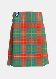 Traditional_Somerville_Ancient_Tartan_kilt_front_image_with_pleated_design_and_adjustable_buckles_for_men