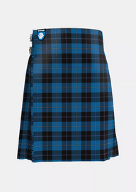 Traditional_Sorbie_Tartan_kilt_front_image_with_pleated_design_and_adjustable_buckles_for_men