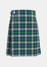 Traditional_Sound_Of_Iona_Tartan_kilt_11041_front_image_with_pleated_design_and_adjustable_buckles_for_men