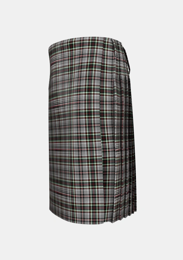 Traditional_Southwick_Tartan_2642_kilt_left_image_with_pleated_design_and_adjustable_buckles_for_men