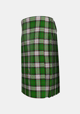Traditional_Spanish_Shirt_Tartan_kilt_4399_left_image_with_pleated_design_and_adjustable_buckles_for_men