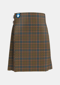 Traditional_Spencer_Tartan_kilt_5315_front_image_with_pleated_design_and_adjustable_buckles_for_men