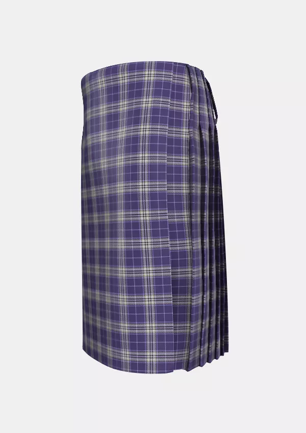 Traditional_Spirit_of_Glasgow_Tartan_13473_kilt_left_image_with_pleated_design_and_adjustable_buckles_for_men