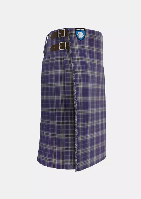 Traditional_Spirit_of_Glasgow_Tartan_13473_kilt_right_image_with_pleated_design_and_adjustable_buckles_for_men