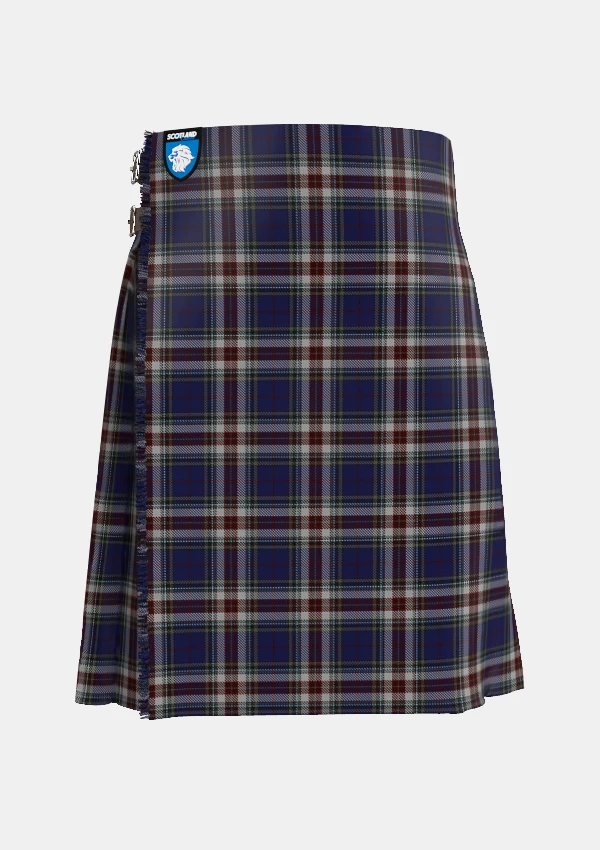 Traditional_Spirit_of_Loch_Tay_Tartan_kilt_13610_front_image_with_pleated_design_and_adjustable_buckles_for_men