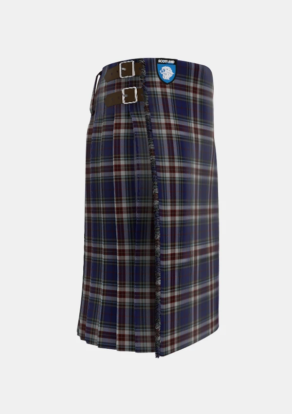 Traditional_Spirit_of_Loch_Tay_Tartan_kilt_13610_right_image_with_pleated_design_and_adjustable_buckles_for_men
