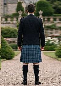 Traditional_St_Andrews_Earl_of_tartan_85_Kilt_and_Argyle_Jacket_Kilt_Outfit_back_image