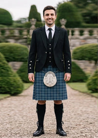Traditional_St_Andrews_Earl_of_tartan_85_Kilt_and_Argyle_Jacket_Kilt_Outfit_front_image