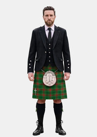 Traditional_Steel_Tartan_6856_Kilt_and_Argyle_Jacket_Kilt_Outfits_front_image